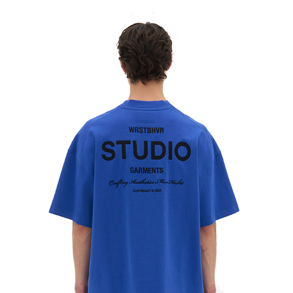 Wrstbhvr Studio T Shirt Blau