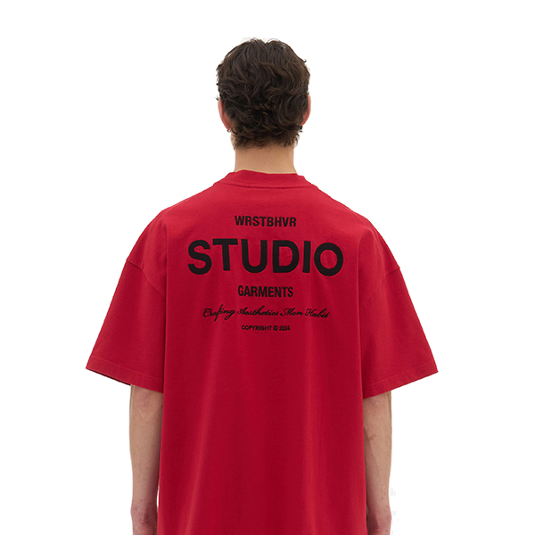 Wrstbhvr Studio T Shirt Rot